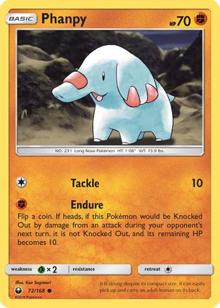 Phanpy (72/168) [Sun & Moon: Celestial Storm]-1