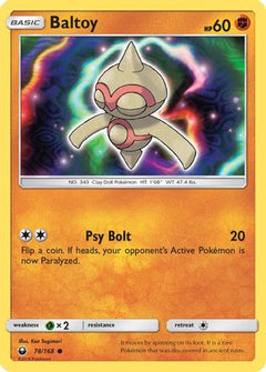 Baltoy (78/168) [Sun & Moon: Celestial Storm]-1