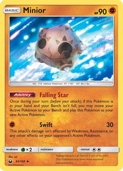 Minior (83/168) [Sun & Moon: Celestial Storm]-1