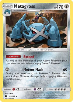 Metagross (95/168) [Sun & Moon: Celestial Storm]-1