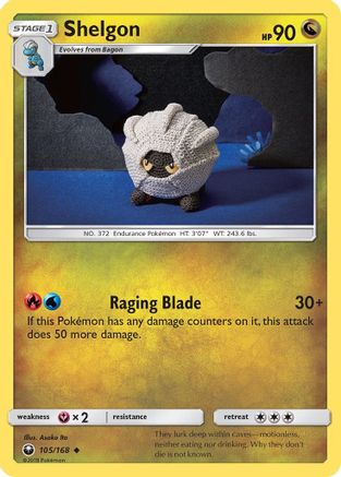 Shelgon (105/168) [Sun & Moon: Celestial Storm]-1