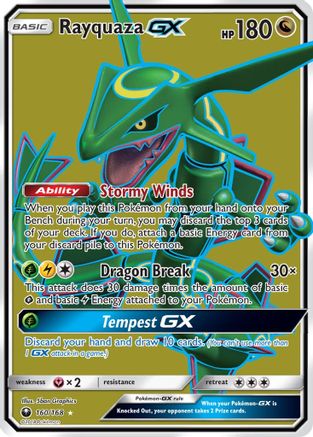 Rayquaza GX (160/168) [Sun & Moon: Celestial Storm]-1