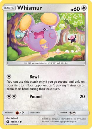 Whismur (116/168) [Sun & Moon: Celestial Storm]-1