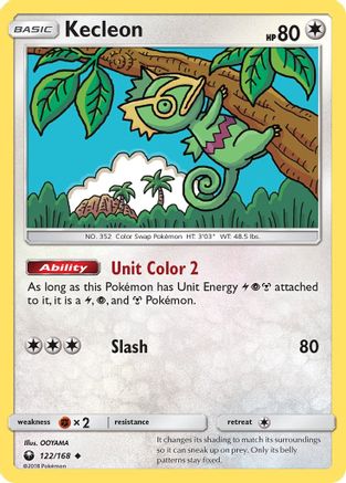 Kecleon (122/168) [Sun & Moon: Celestial Storm]-1
