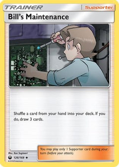 Bill's Maintenance (126/168) [Sun & Moon: Celestial Storm]-1