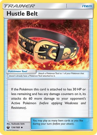 Hustle Belt (134/168) [Sun & Moon: Celestial Storm]-1