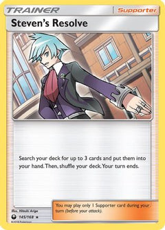 Steven's Resolve (145/168) [Sun & Moon: Celestial Storm]-1