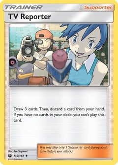 TV Reporter (149/168) [Sun & Moon: Celestial Storm]-1