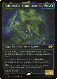 Arixmethes, Slumbering Isle (Halo Foil) [Multiverse Legends]-1