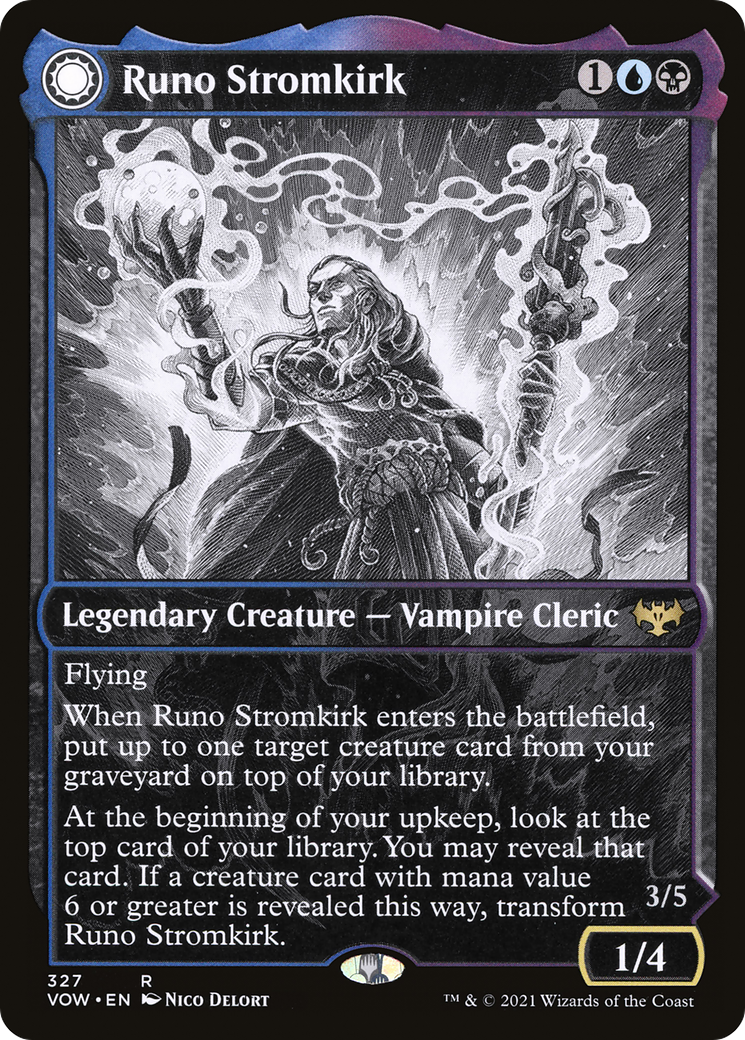 Runo Stromkirk // Krothuss, Lord of the Deep (Showcase Eternal Night) [Innistrad: Crimson Vow]-3