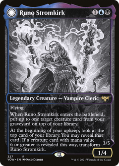 Runo Stromkirk // Krothuss, Lord of the Deep (Showcase Eternal Night) [Innistrad: Crimson Vow]-3