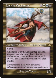 Zur the Enchanter (Retro Frame) (DMR-374) - Dominaria Remastered-1
