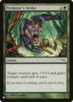 Predator's Strike [The List]-1