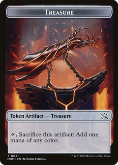Treasure (TMOM-021) - March of the Machine Tokens-1