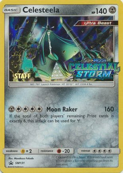Celesteela (SM131) (Staff Prerelease Promo) [Sun & Moon: Black Star Promos]-1