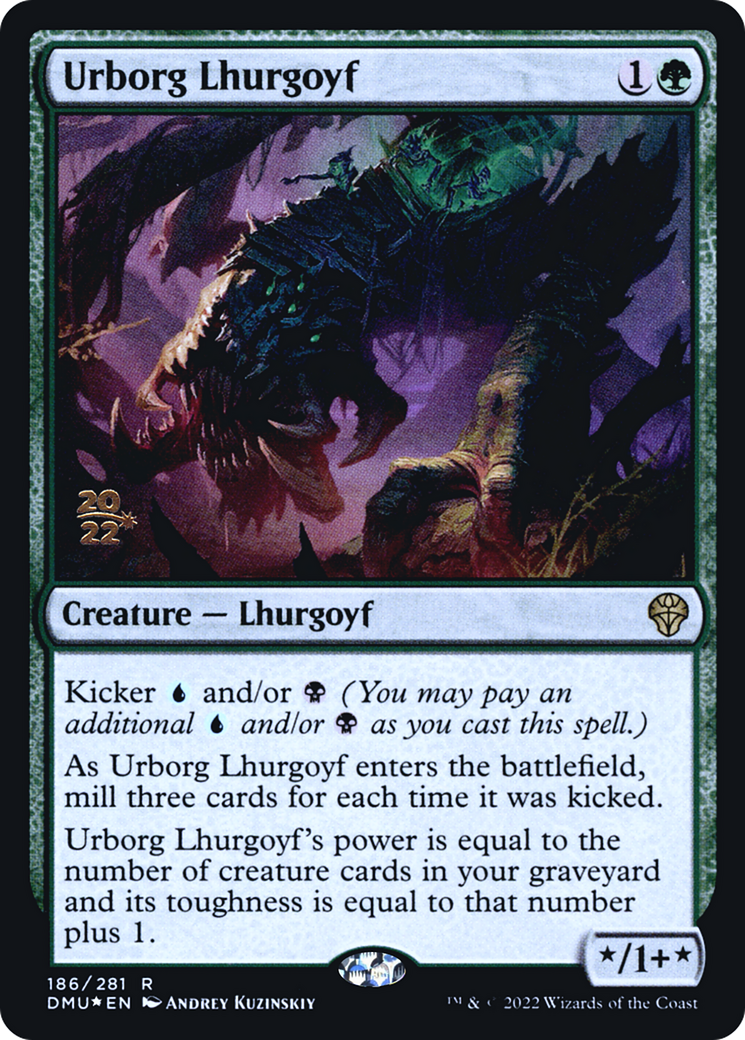 Urborg Lhurgoyf (PRE-186) - Dominaria United Promos Foil-1