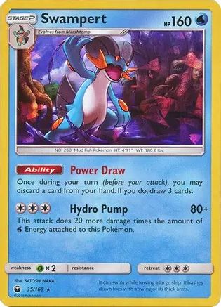 Swampert (35/168) (Theme Deck Exclusive) [Sun & Moon: Celestial Storm]-1