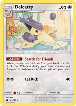Delcatty (121/168) (Theme Deck Exclusive) [Sun & Moon: Celestial Storm]-1