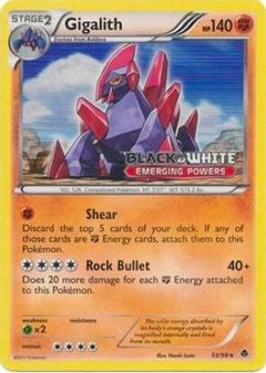 Gigalith (53/98) (Prerelease Promo) [Black & White: Black Star Promos]-1