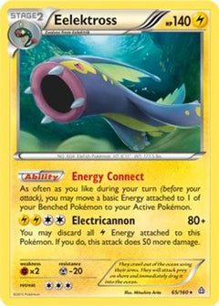 Eelektross (65/160) (Cosmos Holo) (Blister Exclusive) [XY: Primal Clash]-1