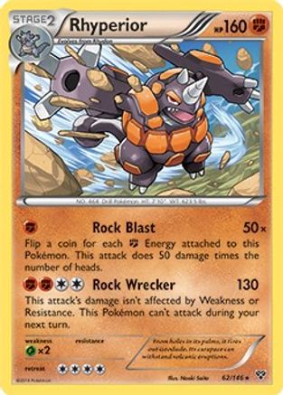 Rhyperior (62/146) (Cosmos Holo) (Blister Exclusive) [XY: Base Set]