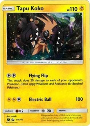 Tapu Koko (SM30a) [Sun & Moon: Black Star Promos]-1