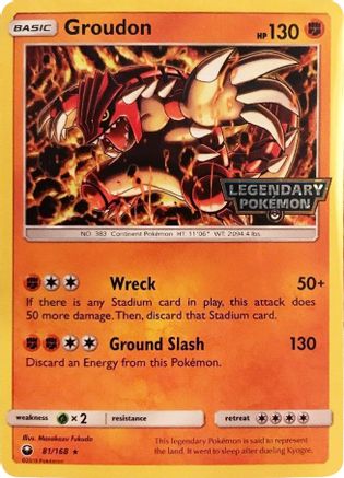 Groudon (81/168) (Cosmos Holo GameStop Promo) [Sun & Moon: Celestial Storm]-1