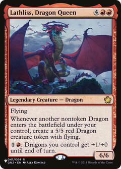 Lathliss, Dragon Queen [The List]-1