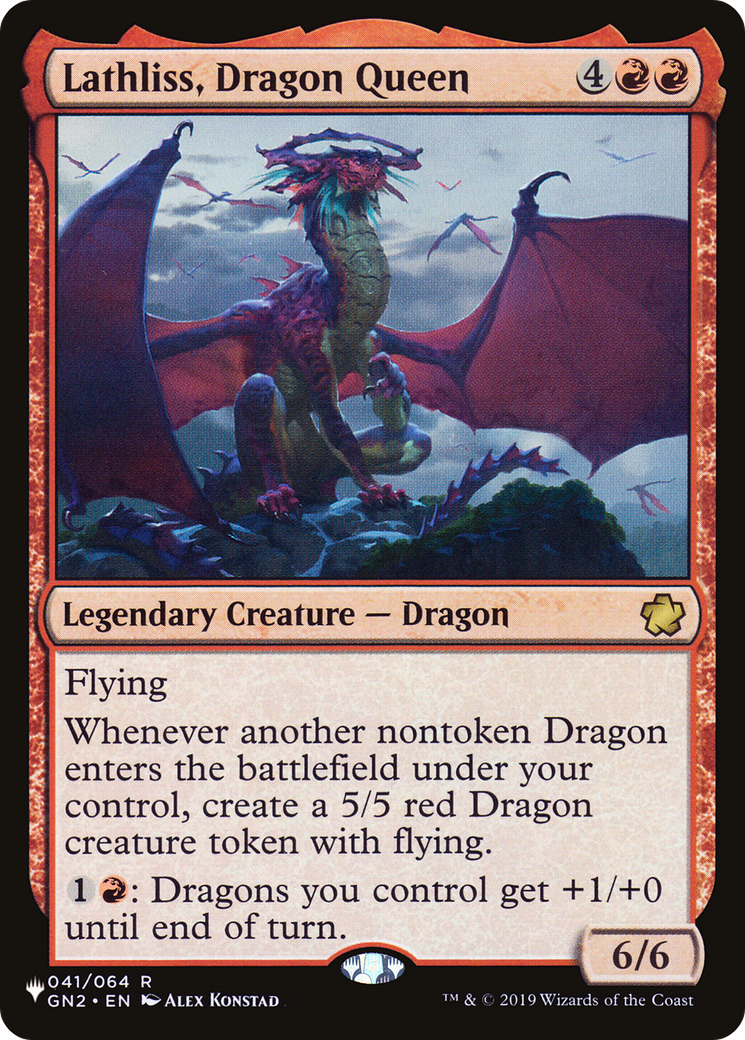 Lathliss, Dragon Queen [The List]-1