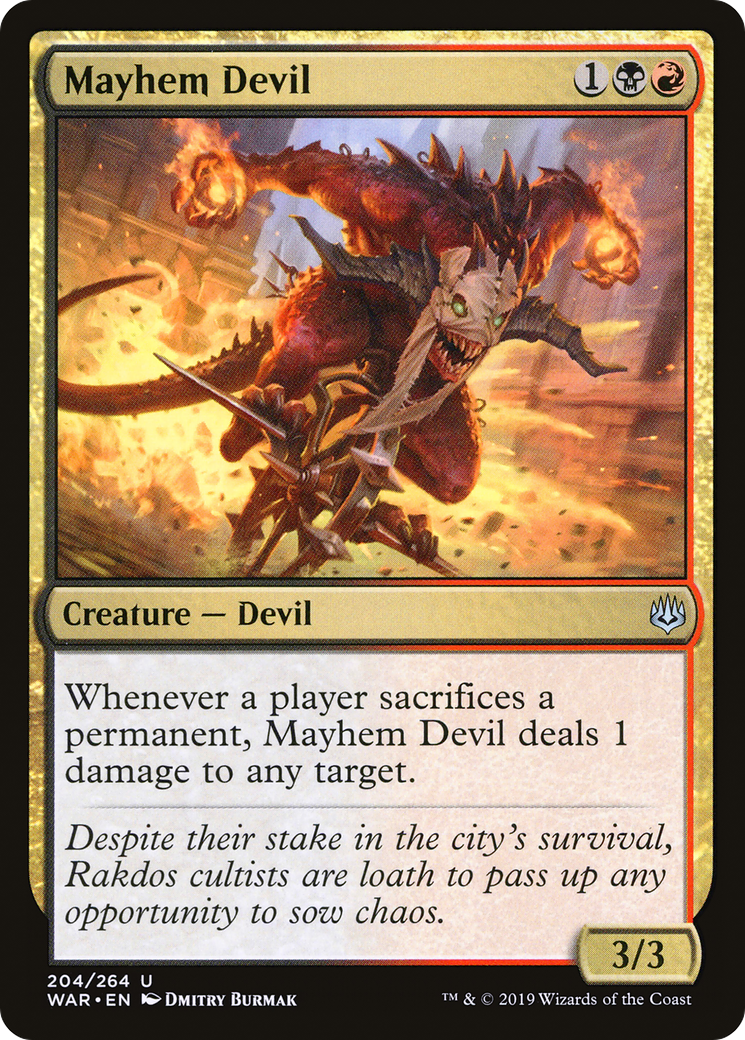 Mayhem Devil [War of the Spark]-1