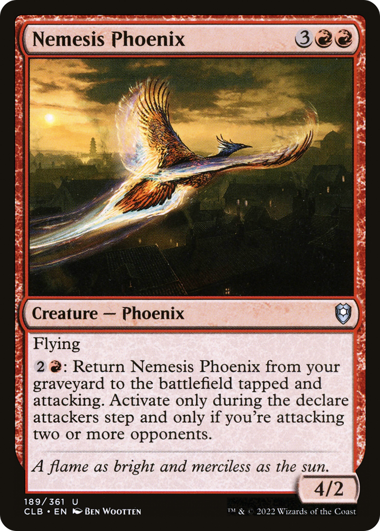 Nemesis Phoenix [Commander Legends: Battle for Baldur's Gate]-1