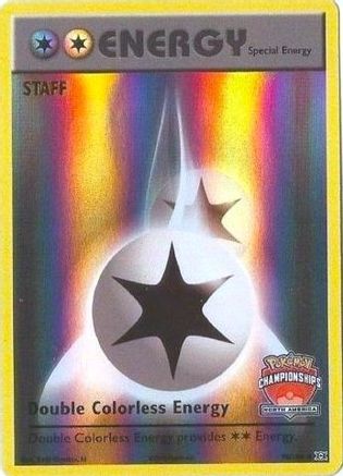 Double Colorless Energy (90/108) (NA Championship Promo Staff) [XY: Evolutions]-1