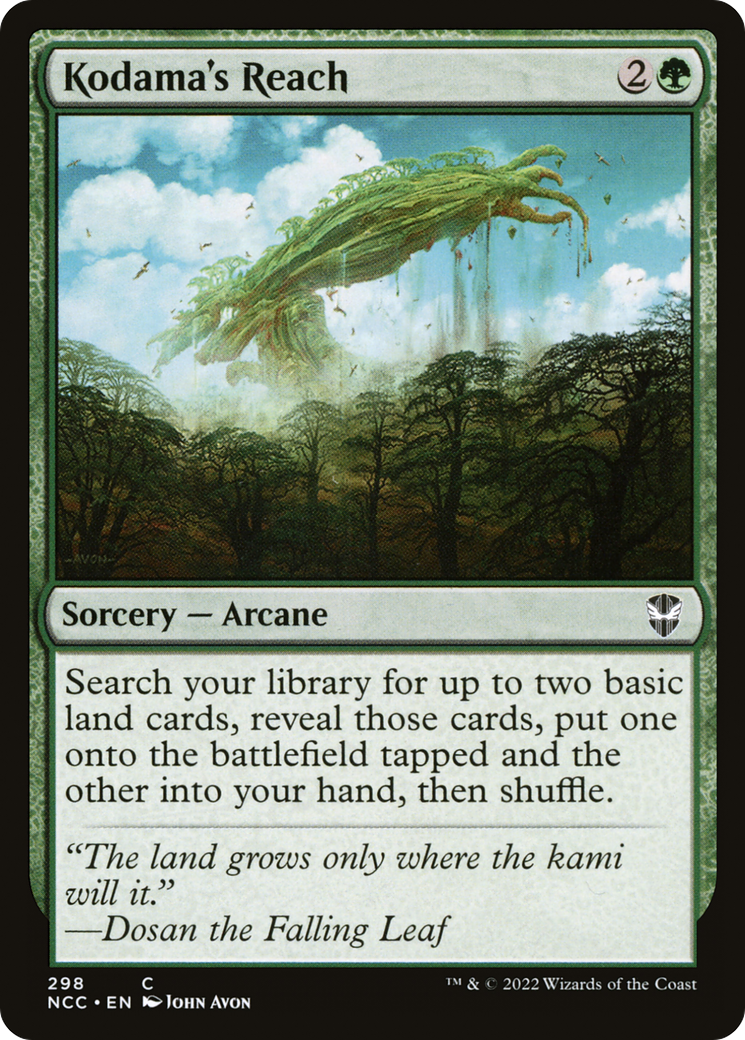 Kodama's Reach [Streets of New Capenna Commander]-1