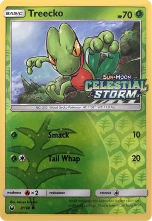 Treecko (8/168) (Toys R Us Exclusive) [Sun & Moon: Celestial Storm]-1