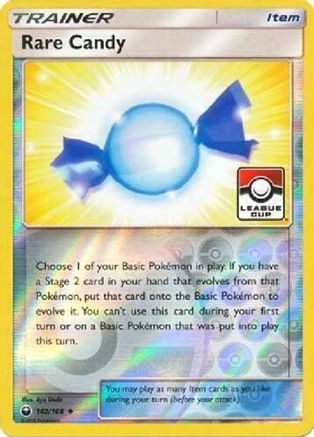 Rare Candy (142/168) (League Promo) [Sun & Moon: Celestial Storm]-1
