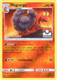 Magcargo (24/168) (League Promo 3rd Place) [Sun & Moon: Celestial Storm]-1
