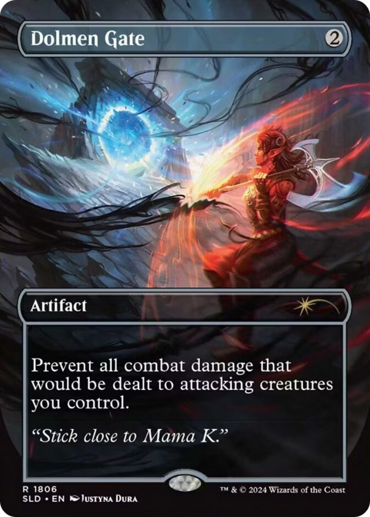 Dolmen Gate (SLD-1806) - Secret Lair Drop (Borderless) Foil-1