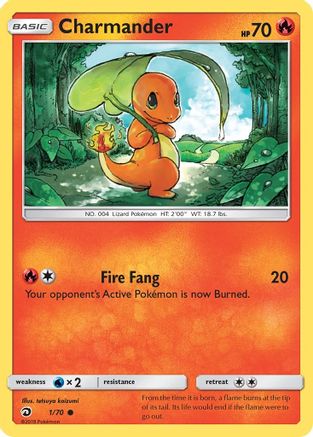 Charmander (1/70) [Sun & Moon: Dragon Majesty]-1