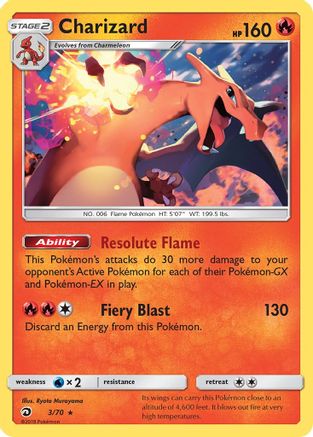 Charizard (3/70) [Sun & Moon: Dragon Majesty]-1