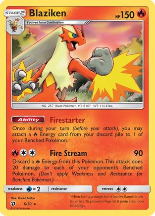 Blaziken (6/70) [Sun & Moon: Dragon Majesty]-1