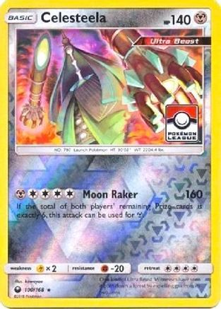 Celesteela (100/168) (League Promo) [Sun & Moon: Celestial Storm]-1