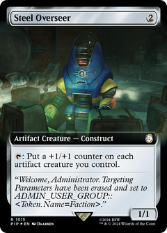 Steel Overseer (Extended Art) (Surge Foil) [Fallout]-1