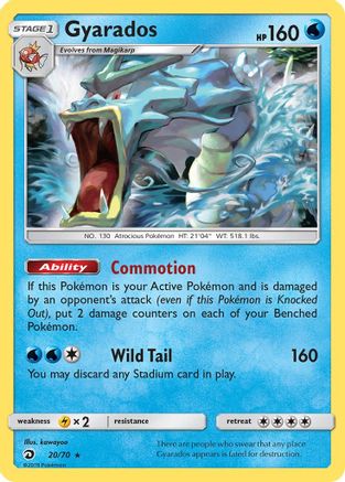 Gyarados (20/70) [Sun & Moon: Dragon Majesty]-1