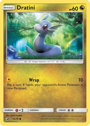 Dratini (34/70) [Sun & Moon: Dragon Majesty]-1