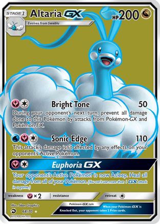 Altaria GX (68/70) [Sun & Moon: Dragon Majesty]-1