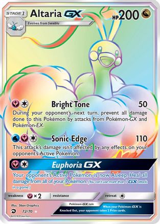 Altaria GX (72/70) [Sun & Moon: Dragon Majesty]-1