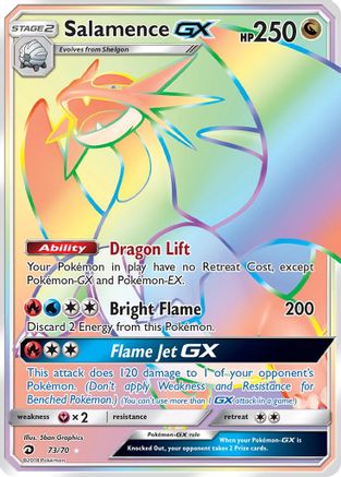 Salamence GX (73/70) [Sun & Moon: Dragon Majesty]-1