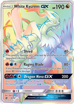 White Kyurem GX (74/70) [Sun & Moon: Dragon Majesty]-1