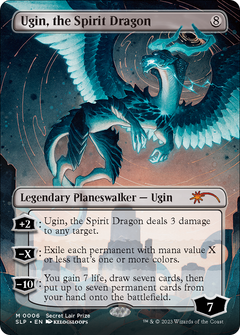 Ugin, the Spirit Dragon (Borderless) [Secret Lair Showdown]-1