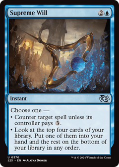 Supreme Will [Foundations Jumpstart]-1